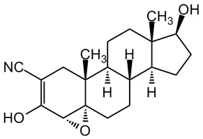Trilostane structure Trilostane structure