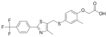 GW-501516 structure GW-501516 structure