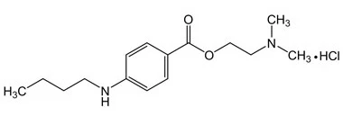 Tetracaine hcl structure Tetracaine hcl structure